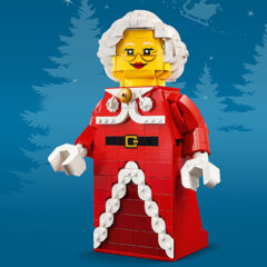 LEGO Up-Scaled Mrs. Claus Minifigure Revealed