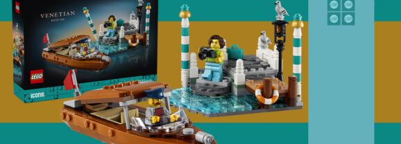 LEGO Icons Venetian Water Taxi GWP Revealed
