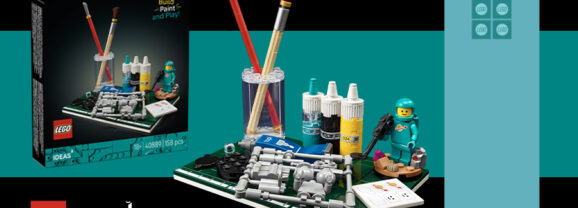 LEGO Ideas Build, Paint & Play GWP Revealed