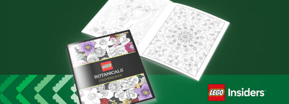 LEGO Botanicals Colouring Book Reward Revealed