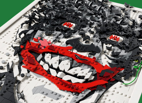 The Joker LEGO Wall Art Comic Cover Revealed