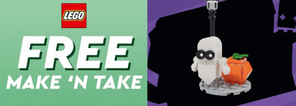 LEGO Stores Halloween Ghost Make & Take Event