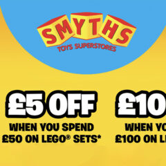 Smyths Toys Superstores Offer LEGO Discounts